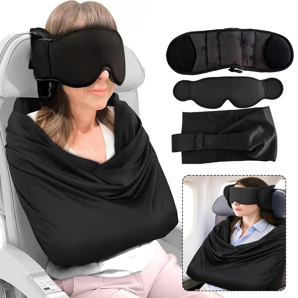 Travel Accessories Long Flight - Zestaw podróżny 3 w 1 do