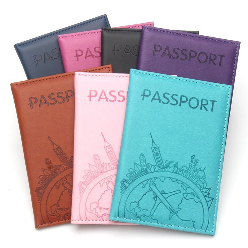 Travel Accessories India - Global Flight Skórzane etui na paszport