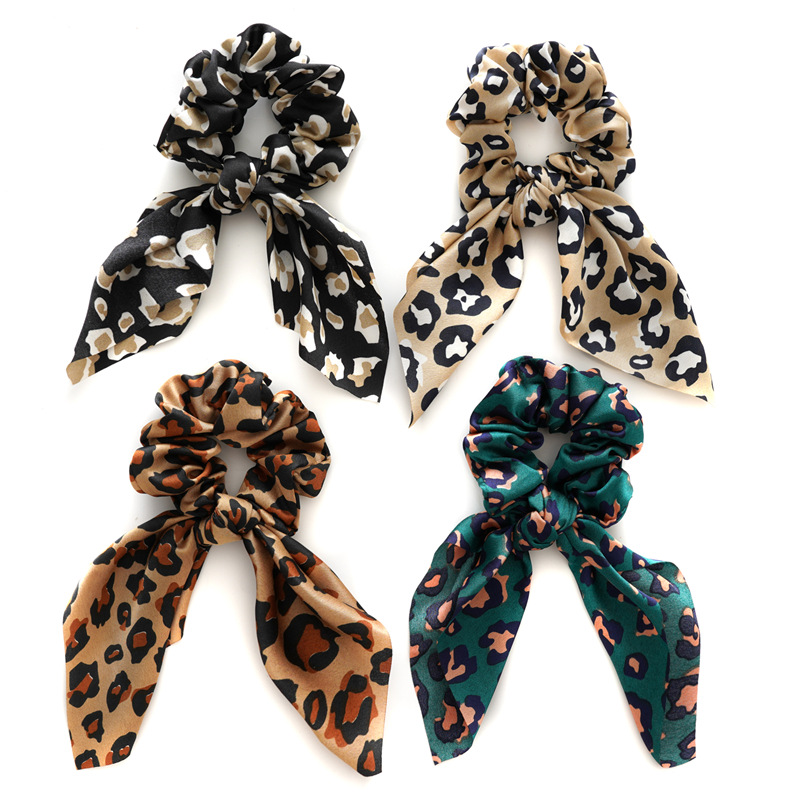Travel Accessories Aesthetic - Uszy królika elastyczne włosy dziewczyna Scrunchie