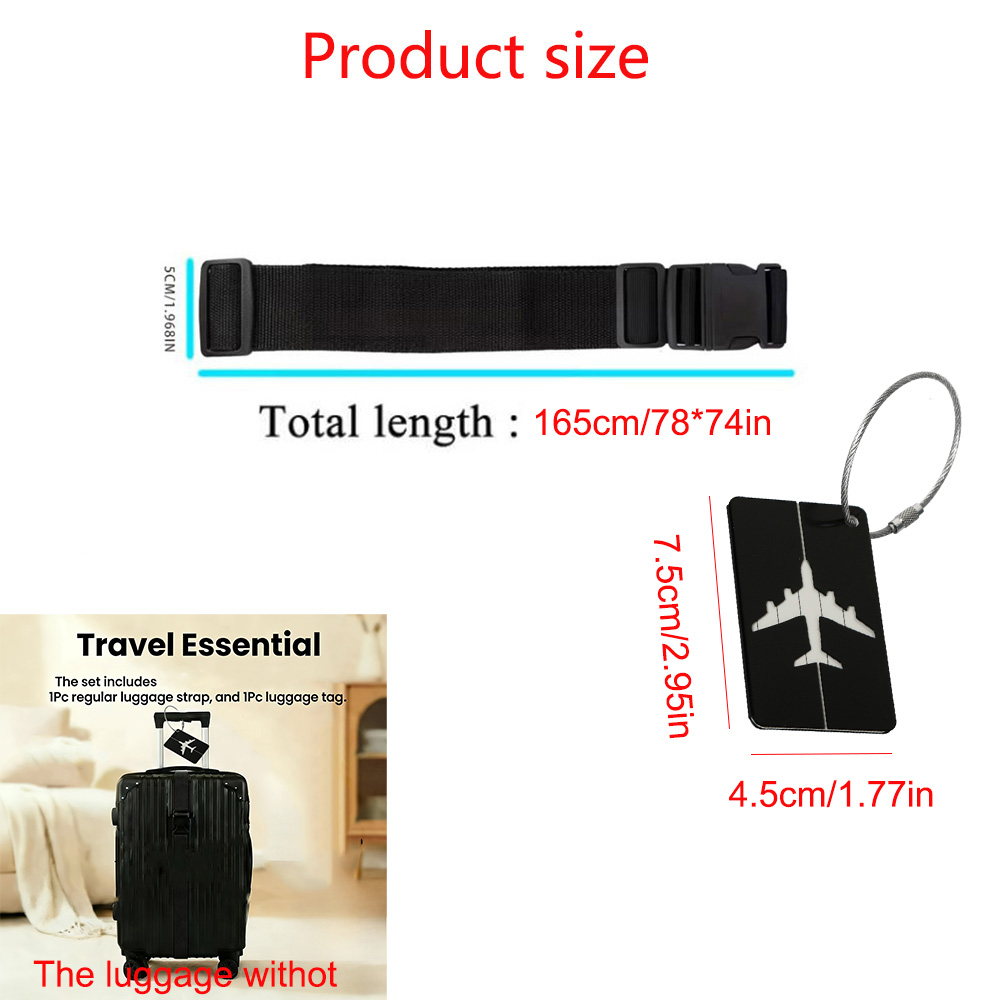 Zestaw 2 pasków do wiązania ba – Travel Accessories As Gifts recenzja i cena
