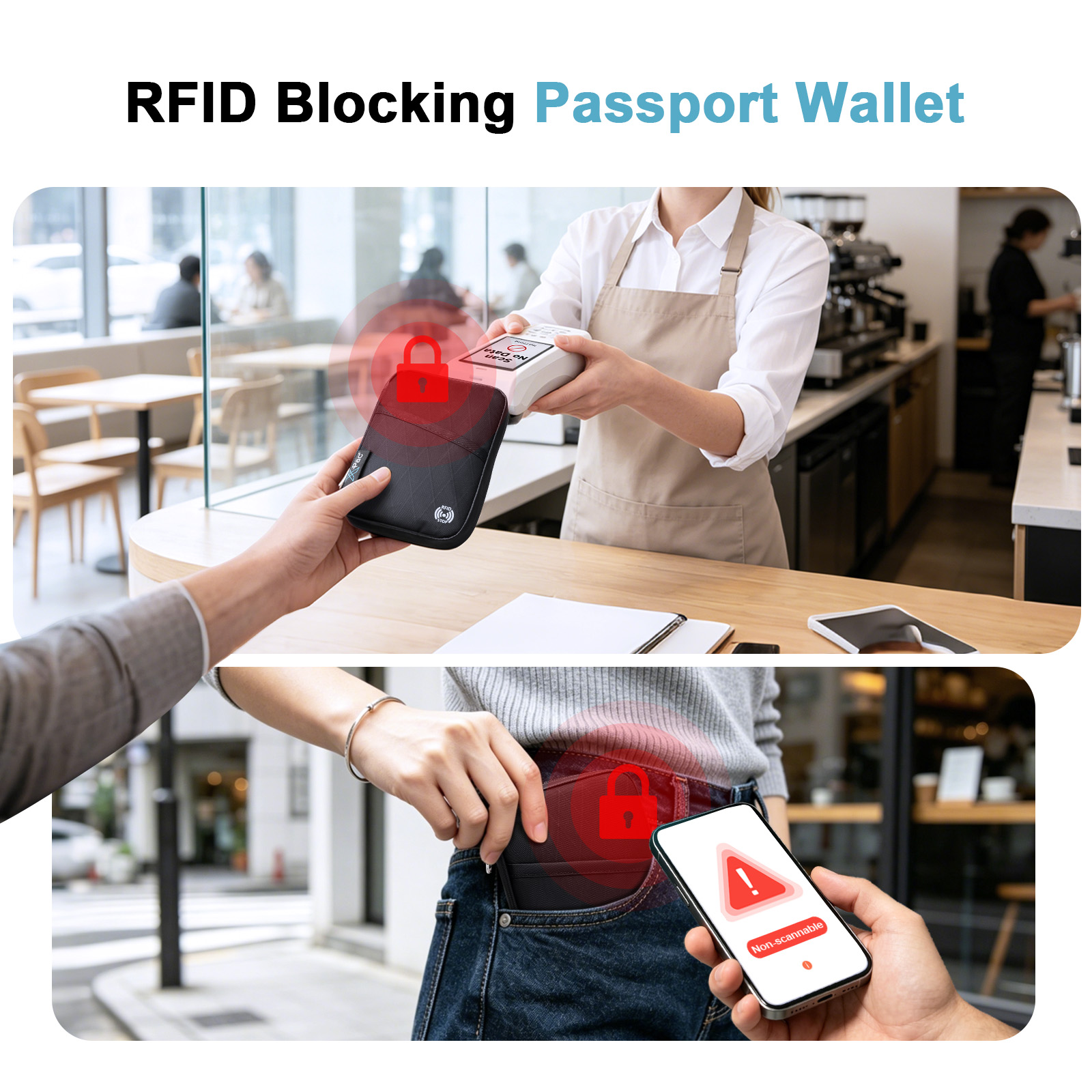 HcanKcan – mała, antykradzieżo – Travel Accessories Wallet recenzja i cena