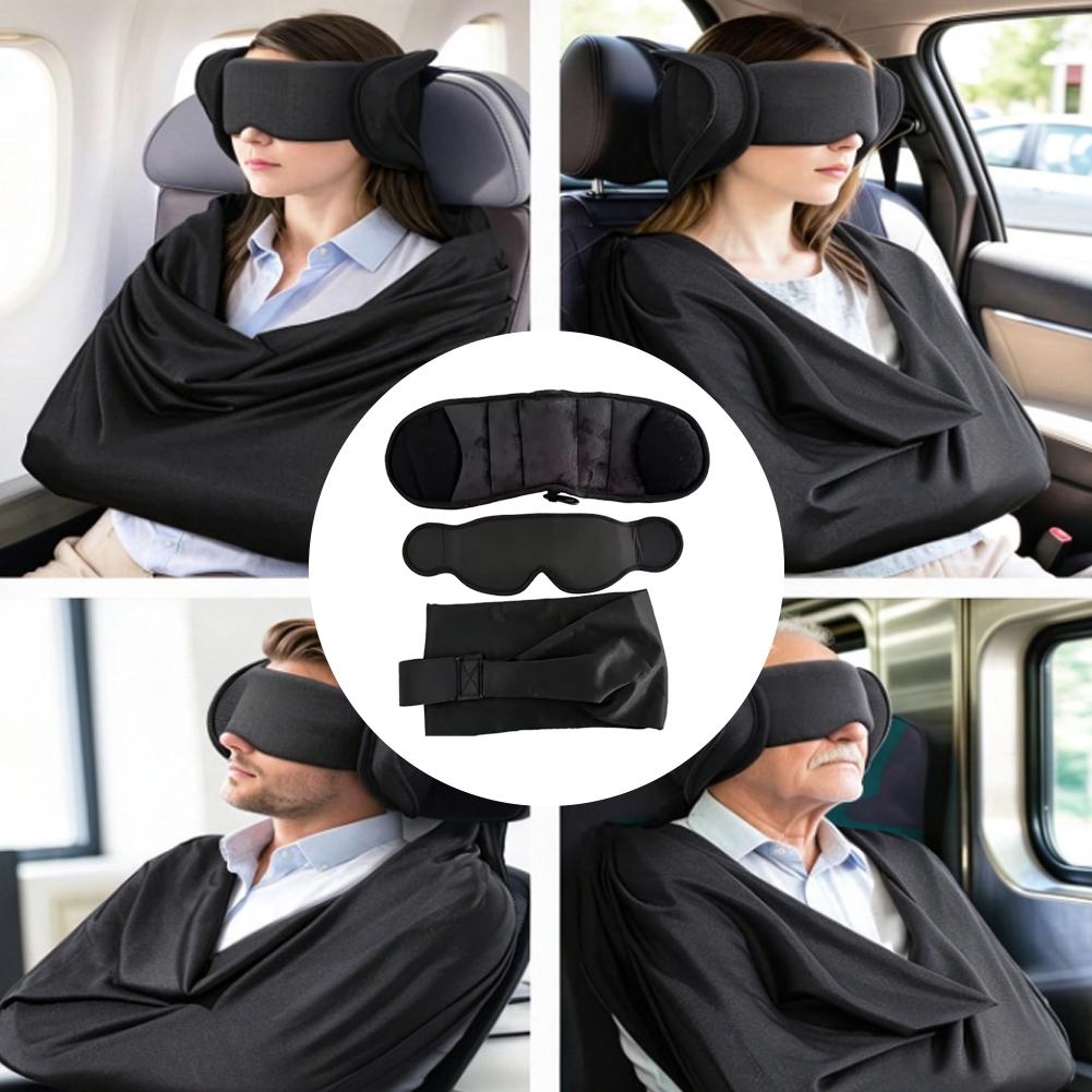 Zestaw podróżny 3 w 1 do wspie – Travel Accessories Long Flight recenzja i cena