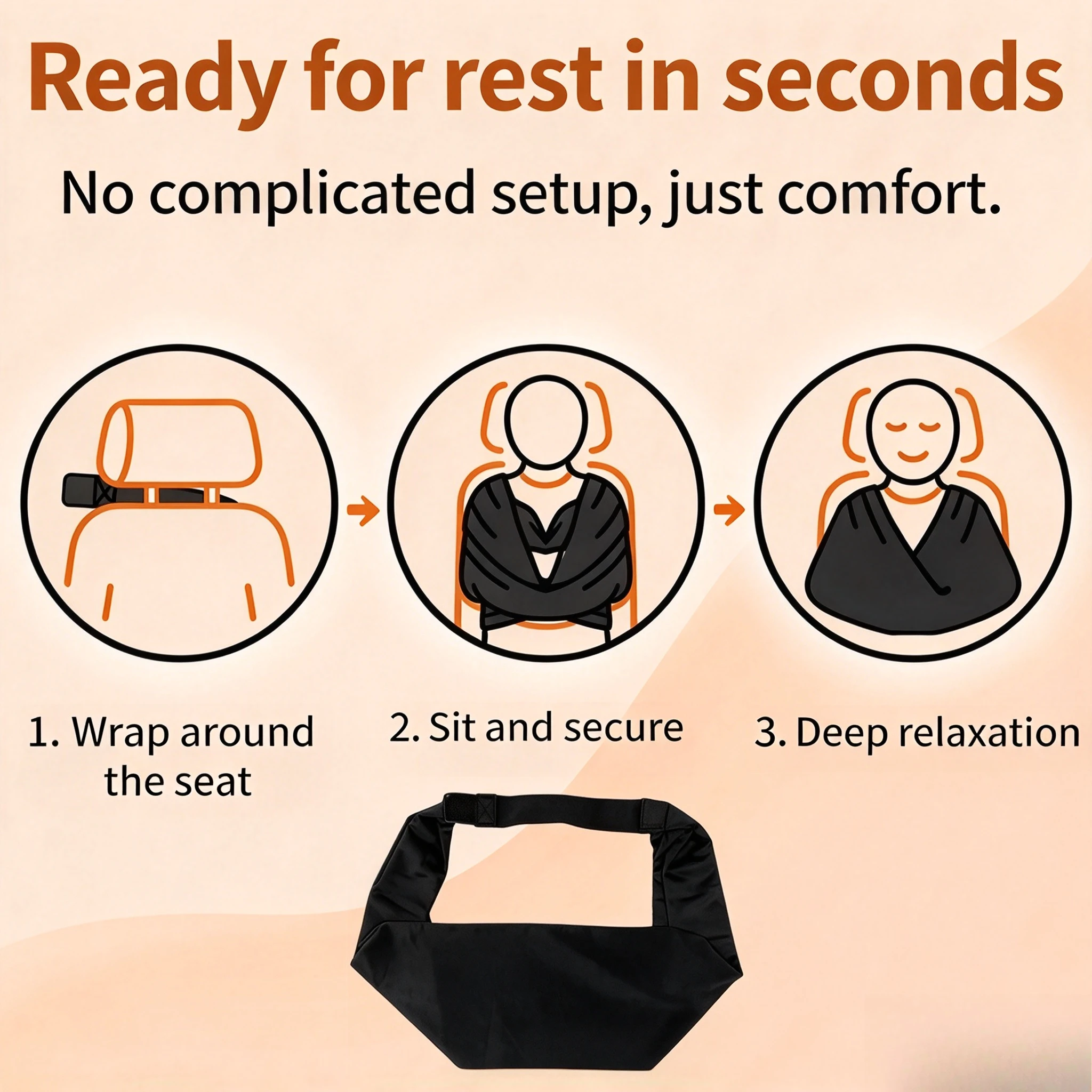 1 szt. System wspierający sen  – Travel Accessories Long Flight recenzja i cena