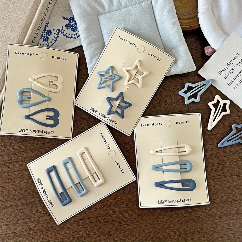15 sztuk – matowe spinki do wł – Travel Accessories Aesthetic recenzja i cena